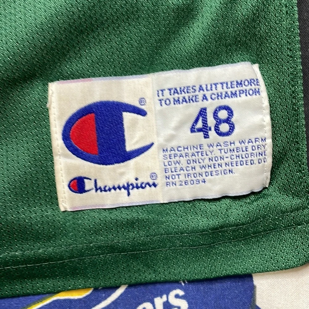 Vintage Champion Seattle SuperSonics “Kemp” Jersey - Picture 3 of 4